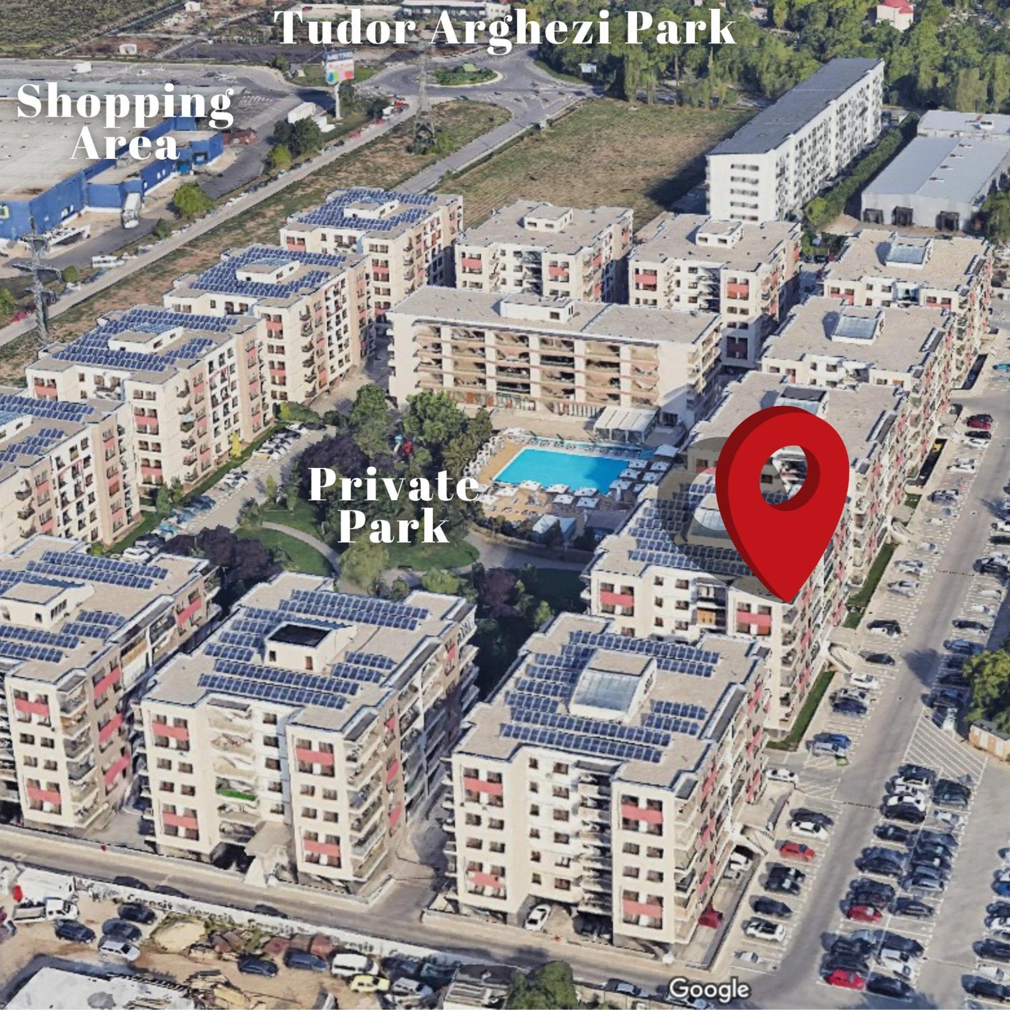 Apartment "Solar 48", Private Parking, One Bedroom Bucureşti Exterior foto